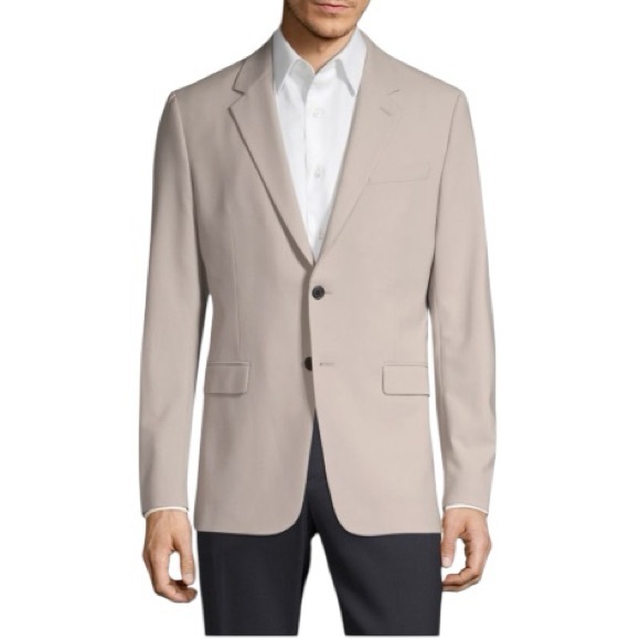 THEORY Chambers Stretch-Wool Blazer Size 44R office Wedding Party Old Money
